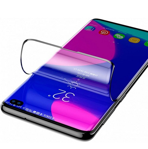 Бронированная 3D пленка 0.18 mm для Samsung Galaxy S10+ полноэкранная 9H