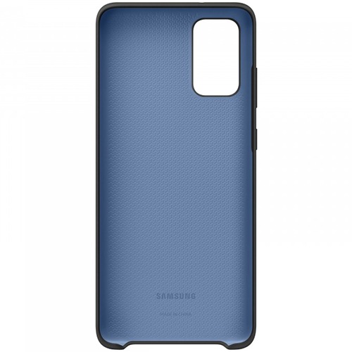 Чехол для Galaxy S20+ накладка (бампер) Samsung Silicone Cover черный