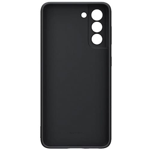 Чехол для Galaxy S21 накладка (бампер) Samsung Silicone Cover черный
