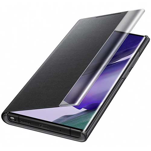 Чехол для Galaxy Note 20 Ultra книга Samsung Smart Clear View Cover черный