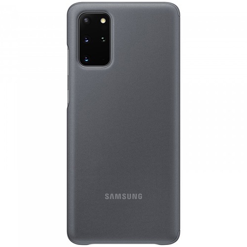 Чехол для Galaxy S20+ книга Samsung Smart Clear View Cover серый