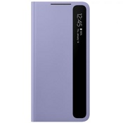 Чехол для Galaxy S21+ книга Samsung Smart Clear View Cover фиолетовый - фото