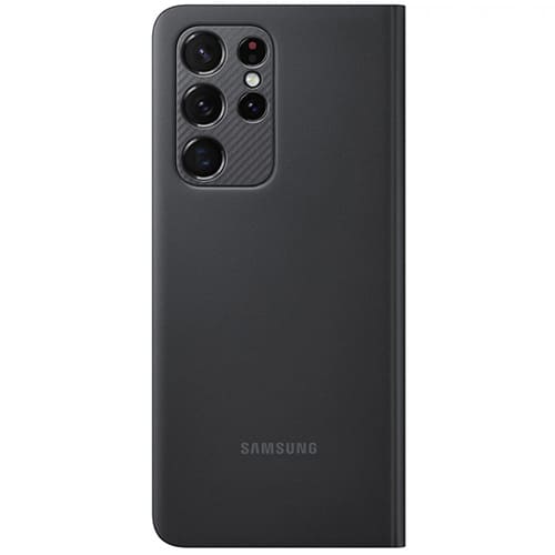 Чехол для Galaxy S21 Ultra книга Samsung Smart Clear View Cover черный