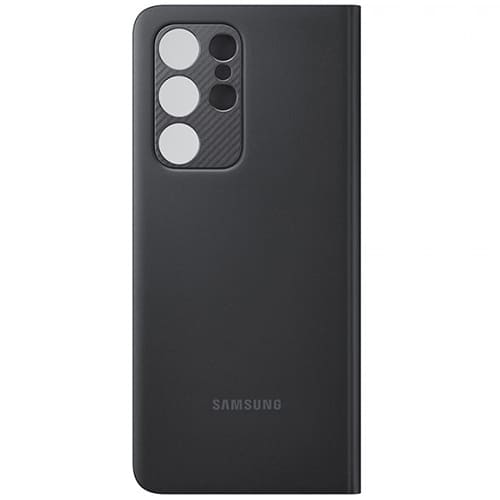 Чехол для Galaxy S21 Ultra книга Samsung Smart Clear View Cover черный