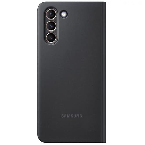 Чехол для Galaxy S21 книга Samsung Smart Clear View Cover черный