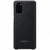Чехол для Galaxy S20+ накладка (бампер) Samsung Smart LED Cover черный - фото
