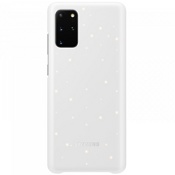 Чехол для Galaxy S20+ накладка (бампер) Samsung Smart LED Cover белый - фото
