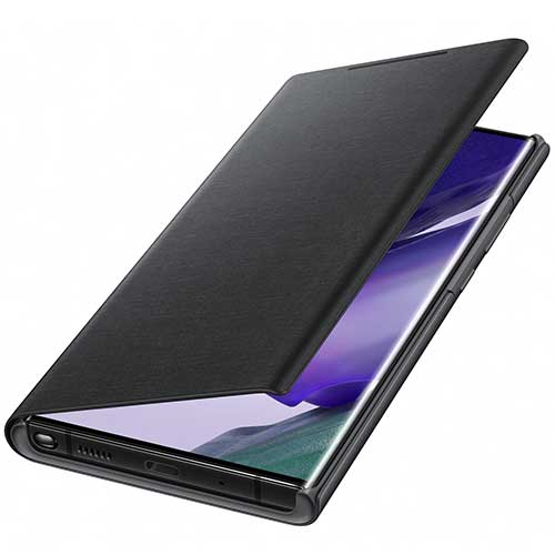 Чехол для Galaxy Note 20 Ultra книга Samsung Smart LED View Cover черный