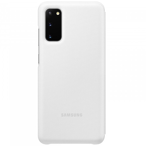 Чехол для Galaxy S20 книга Samsung Smart LED View Cover белый