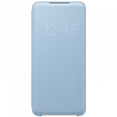 Чехол для Galaxy S20 книга Samsung Smart LED View Cover небесно-голубой