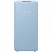 Чехол для Galaxy S20 книга Samsung Smart LED View Cover небесно-голубой - фото