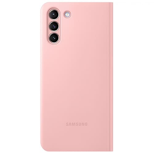 Чехол для Galaxy S21+ книга Samsung Smart LED View Cover розовый