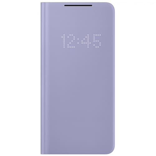 Чехол для Galaxy S21+ книга Samsung Smart LED View Cover фиолетовый