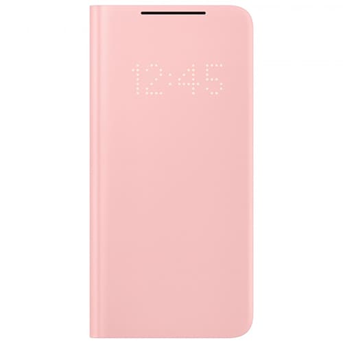 Чехол для Galaxy S21 книга Samsung Smart LED View Cover розовый 