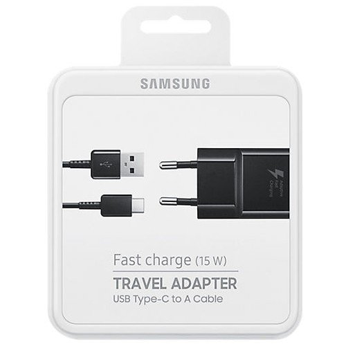 Зарядное устройство для быстрой зарядки Samsung для Galaxy ток 2A (EP-TA20EBECGRU) + кабель Type-C черное - фото5