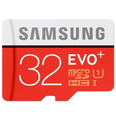 Карта памяти Samsung Evo Plus microSDHC 32Gb Class 10 UHS-I U1 + SD адаптер (MB-MC32GA) 