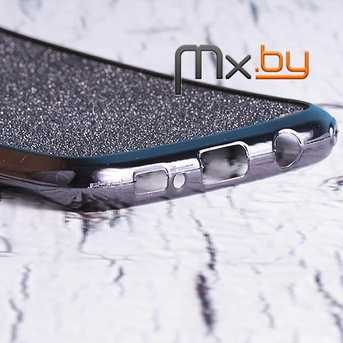 Чехол для Samsung Galaxy S7 edge силиконовый накладка Gold Grains стальной