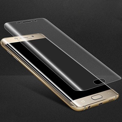 Противоударная защитная пленка с закруглениями для Samsung Galaxy S7 edge 