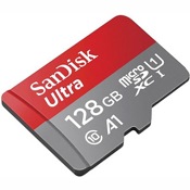 Карта памяти SanDisk Ultra microSD 128GB (120МБ/с, C10, UHS1, A1) - фото