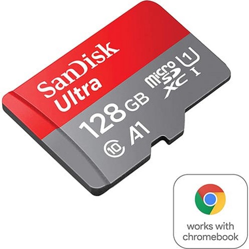 Карта памяти SanDisk Ultra microSDXC UHS-I 128GB скорость 667 X 120 MB/s 
