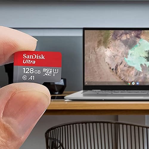 Карта памяти SanDisk Ultra microSDXC UHS-I 128GB скорость 667 X 120 MB/s 