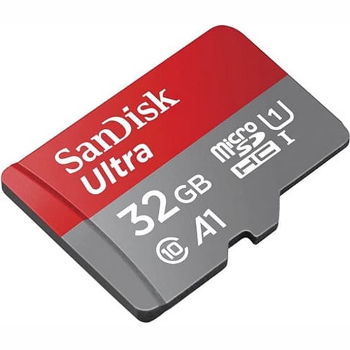 Карта памяти SanDisk Ultra microSDHC Class 10 UHS-I 32GB скорость 120 MB/s 