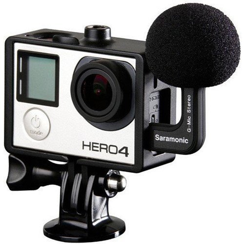Стерео микрофон для экшн камеры Saramonic G-Mic Profesional GoPro