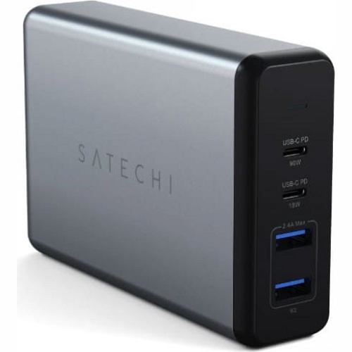Зарядное устройство Satechi 108W Pro Type-C Travel Charger (Серый)