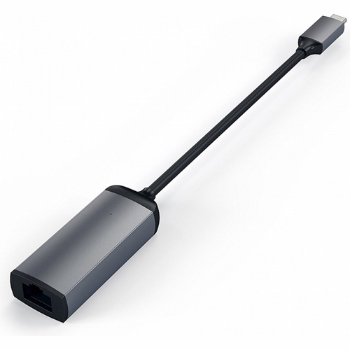 Адаптер Satechi Aluminium USB-C to Ethernet ST-TCENM (Серый) 