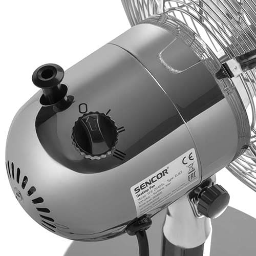 Настольный вентилятор Sencor SFE 4040SL (Серебристый)