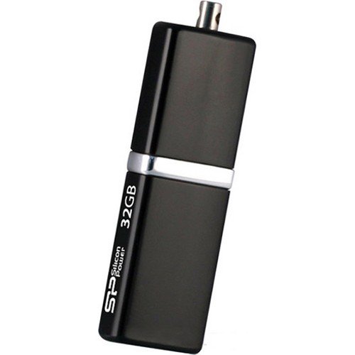 USB Флеш 32GB Silicon Power LuxMini 710 (черный)