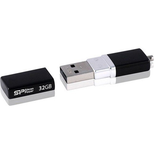 USB Флеш 32GB Silicon Power LuxMini 710 (черный)
