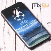 Чехол для Samsung Galaxy J6 2018 накладка (бампер) силиконовый UEFA Champions League - фото