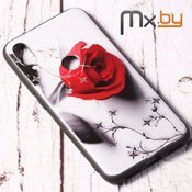 Чехол для Xiaomi Mi Play накладка (бампер) силиконовый Red Rose - фото