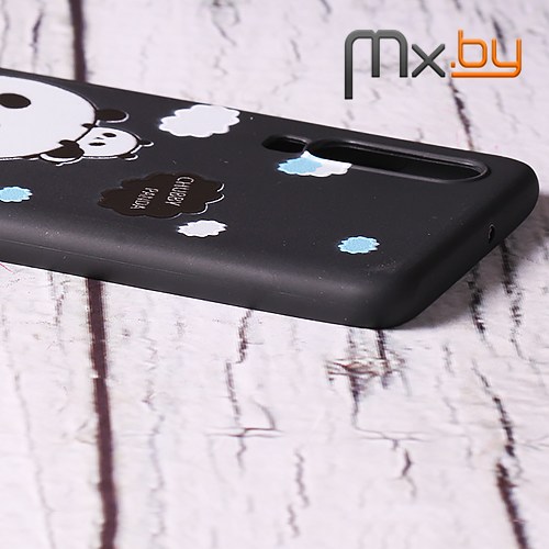 Чехол для Huawei P30 накладка (бампер) силиконовый Chubby Panda