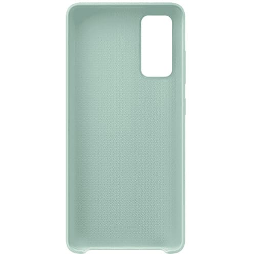Чехол для Galaxy S20 FE накладка (бампер) Samsung Silicone Cover мятный