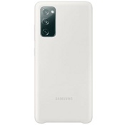 Чехол для Galaxy S20 FE накладка (бампер) Samsung Silicone Cover белый - фото