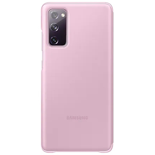 Чехол для Galaxy S20 FE книга Samsung Smart Clear View Cover лавандовый