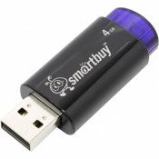 USB Флеш 4GB Smartbuy Click (синий) - фото