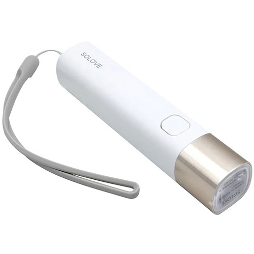 Фонарик Solove X3s Portable Flashlight Mobile Power (Белый)