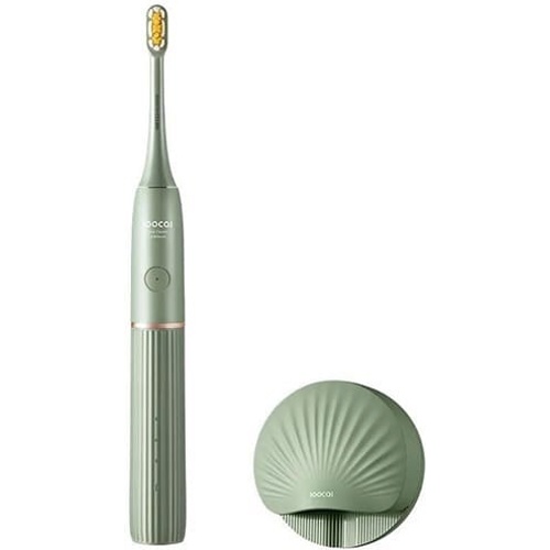Электрическая зубная щетка Soocas D2 + Футляр c функцией UVC стерлизации + 2 насадки (Зеленый)