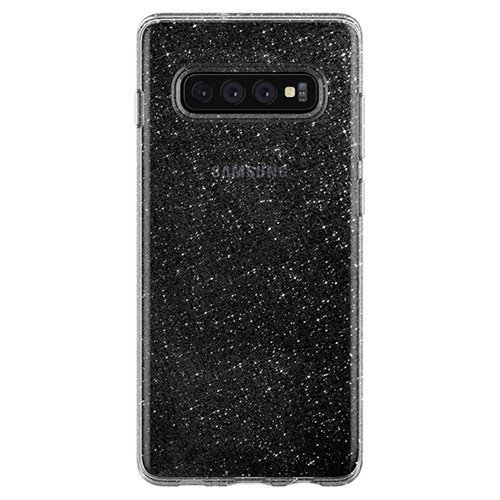 Чехол для Samsung Galaxy S10 накладка (бампер) Spigen Liquid Crystal Glitter кристальный кварц