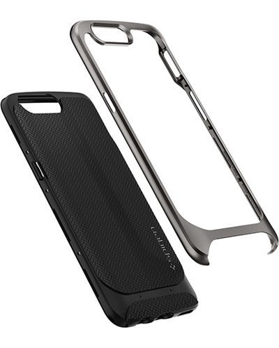 Чехол для OnePlus 5 накладка (бампер) Spigen Neo Hybrid стальной (K04CS21515)