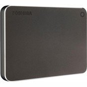 Жесткий диск Toshiba Canvio Premium Portable 2TB (темно-серый) - фото