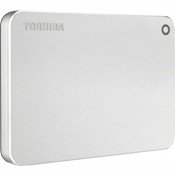 Жесткий диск Toshiba Canvio Premium 1TB Silver Metallic - фото