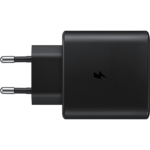 Зарядное устройство Samsung EP-TA845XBEGRU + USB Type-C кабель (Черный)
