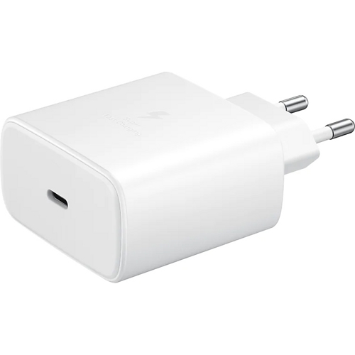 Зарядное устройство Samsung EP-TA845XWEGRU + USB Type-C кабель (Белый) - фото2