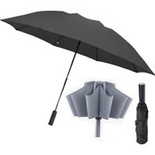 Зонт Urevo 8K Automatic Reverse Folding Umbrella с подсветкой (Черный) - фото