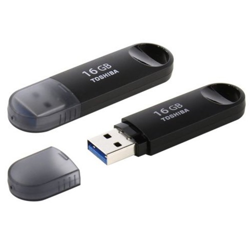 USB Флеш 16GB Toshiba TransMemory- MX (Черный) 