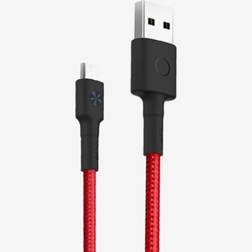USB кабель ZMI Micro для зарядки и синхронизации, длина 1,0 метр (Красный)